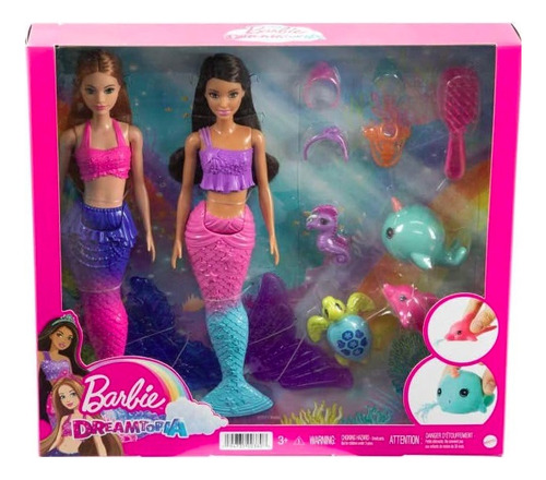 Set De Juego Barbie Fantasía Aventuras En El Océano