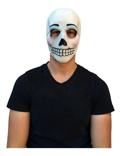 Mascara De Catrina Disfraz Catrina Dia De Muertos Halloween Color Blanco
