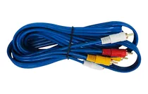 Comprar Cable Audio Video Rca 3x3 Extension Macho A Macho De 1,5 Mts