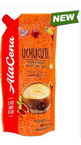 Crema De Rocoto Uchucuta - Alacena - 400 Grs. Origen Perú.