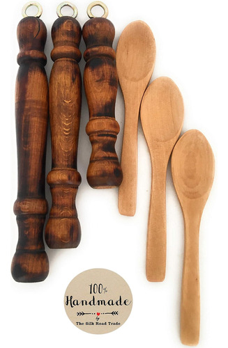 Mango De Madera De Reemplazo Para Cafetería De Cobre, Tetera