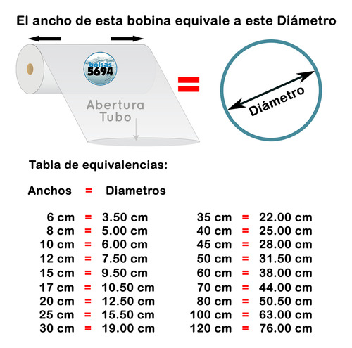 Bolsa Tubo 26 Cm Polietileno 50 Mic Bobina X 100 M Sellable Cristal