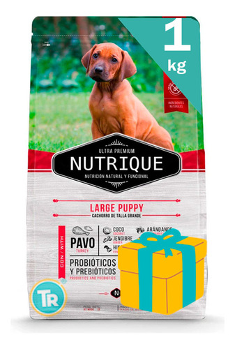 Nutrique Large Puppy 1kg + Regalo