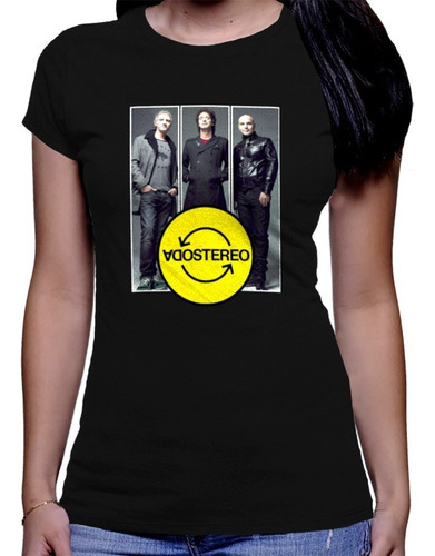 Camiseta Premium Dtg Rock Estampada Soda Stereo 06