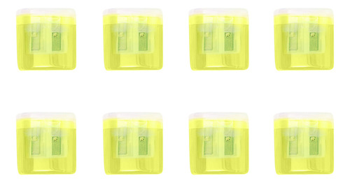 Yc Sacapuntas En Miniatura, Transparente, 8 Unidades