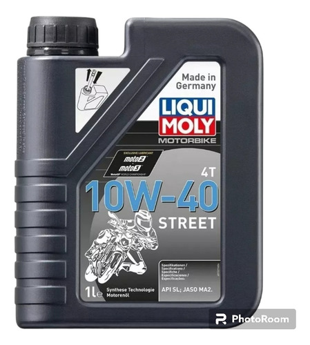 Aceite 10w 40 Liqui Moly Sintetico