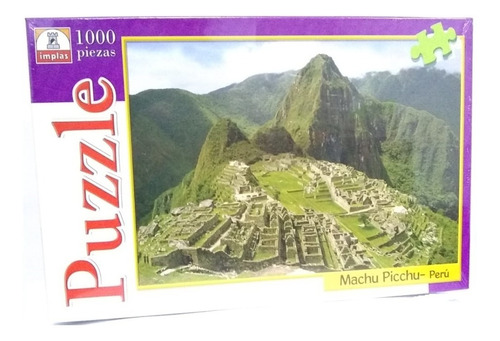 Puzzle Machu Picchu-perú X1000 Piezas