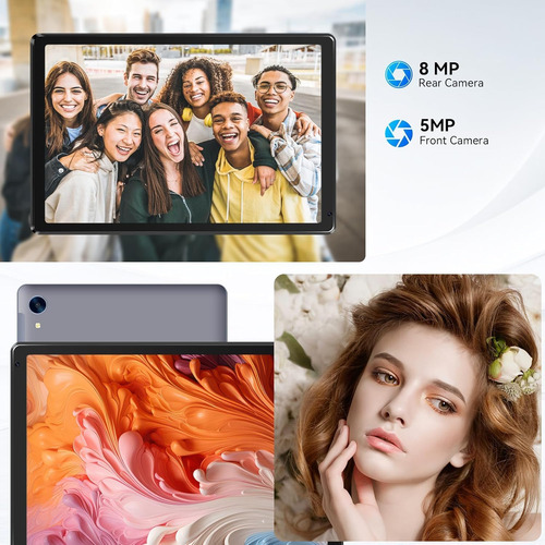 Tablet Android Jeazans, 10.1 Pulgadas Con Pantalla Táctil