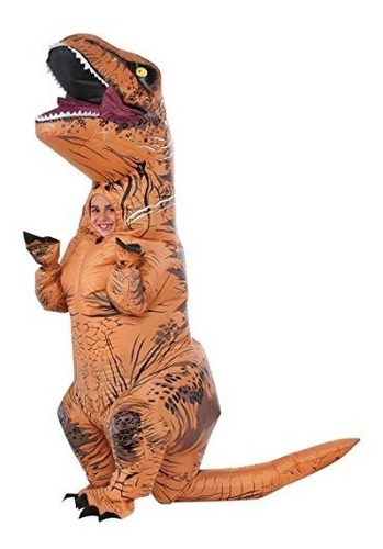 Disfrazl T-rex Traje Inflable (edad 5 A 7 Años)