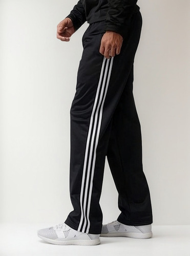 Pantalón Hombre Jogging Soft Shell 3 Rayas Bolsillos