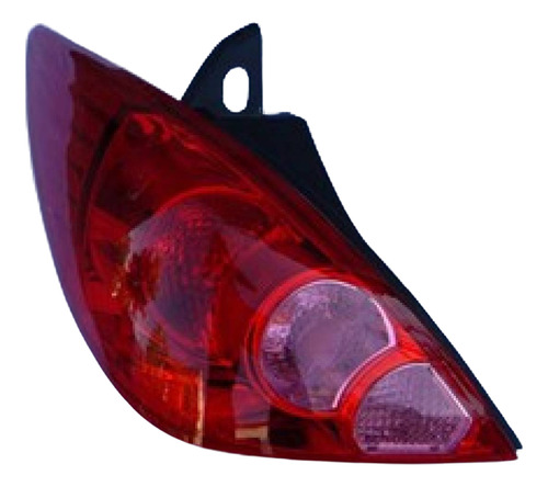 Farol Tra Izq 07 (hatch) Depo Nissan Tiida 2006-2013