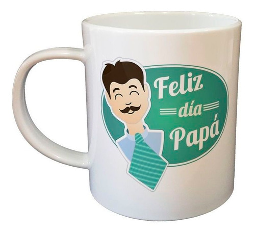 Taza De Plastico Frase Feliz Dia Papa Dia Del Padre M1