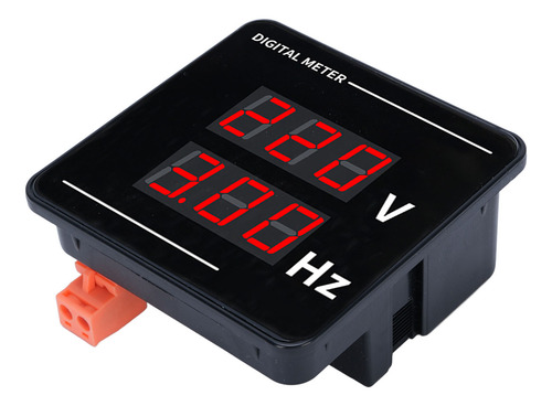Medidor De Frequência De Voltímetro Com Display Digital Ac,