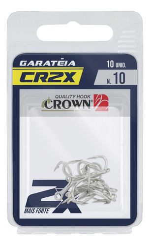 Garatéia Cr2x Niq. Nº10 C/ 10 Un - Crown