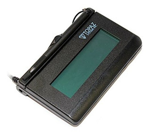 Topaz T-l462-b-r Lcd Pad De Captura De Firma 1 X 5 - Serial 