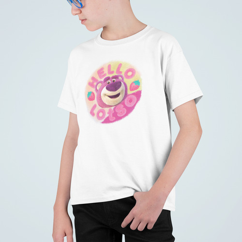 Pixar Playera Infantil Toy Story Lotso Hello Oficial