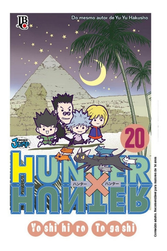 Mangá Hunter X Hunter Volume 20° Lacrado Jbc