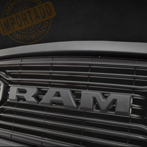 Imagen 9 de 10 de Parrilla Letra Led Dodge Ram 2013-2019 Lujo Nueva Edicion Es