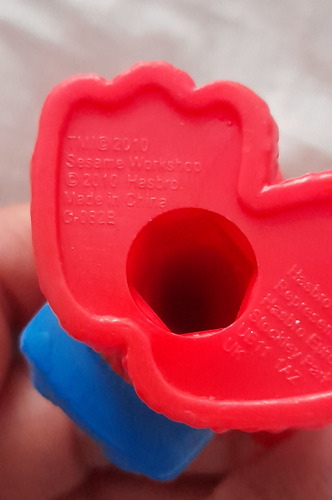 Elmo Figura Plaza Sésamo Hasbro 2010 (Usado)