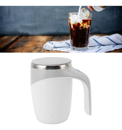 Taza De Café Con Agitación Automática, Alimentada Por Baterí