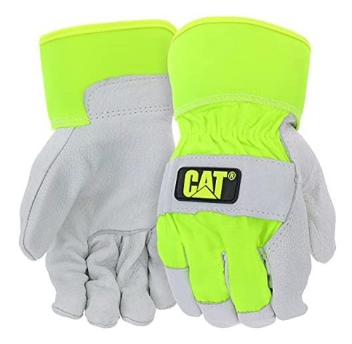 Guantes De Trabajo - Cat Cat013103l Guantes De Palma De Piel