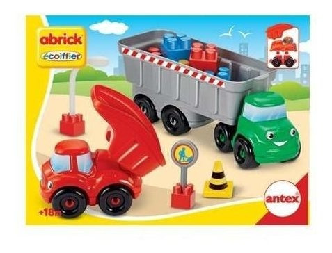 Abrick Set X 2 Camion Y Topadora Construccion  Antex 9041