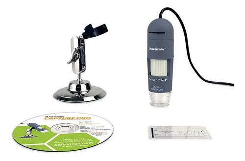Celestron Microscopio Digital Handheld Usb Color Azul Acero
