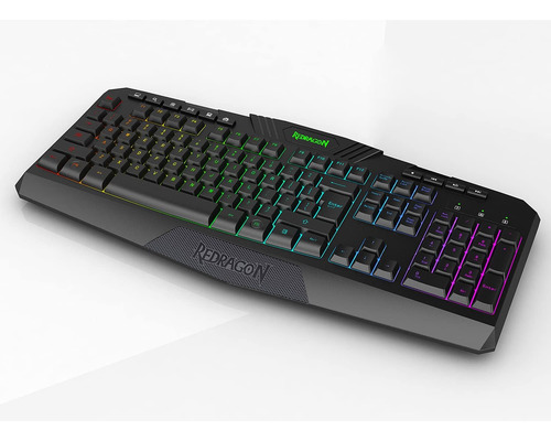 Teclado Inalámbrico Gamer Led Rgb Redragon K503 Black
