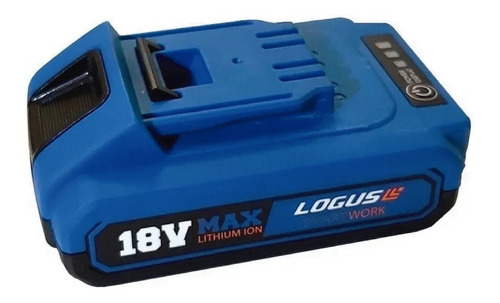 Imagen 4 de 8 de Taladro Atornillador Inalambrico Litio18v+maletin 6cuo Logus