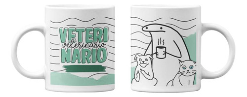 Tazones Tazas Blancas Veterinario Regalo Veterinario Hombre