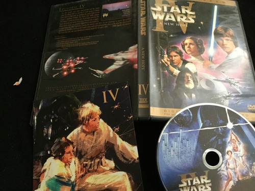 Star Wars Una Nueva Esperanza Importada Dvd P7