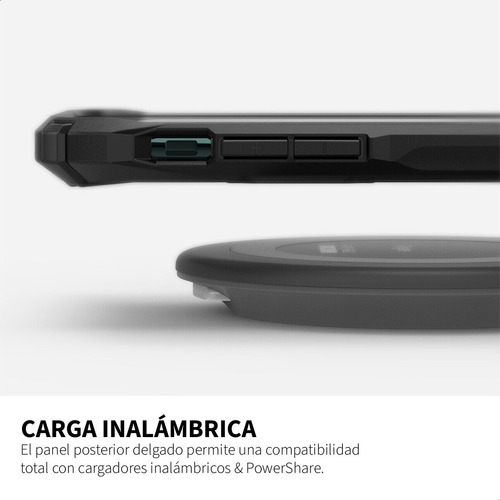 Imagen 6 de 9 de Funda Para iPhone 13 Pro Max Ringke Fusion X Negra Resisten