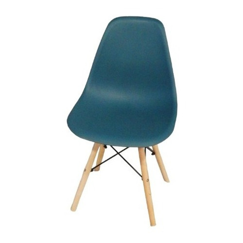 Silla De Comedor Grupo Sl Eames Estructura Varios Colores 