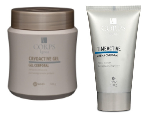 Kit 1 Gel Cryoactive Y 1 Crema Timeactive Corporal Hinode