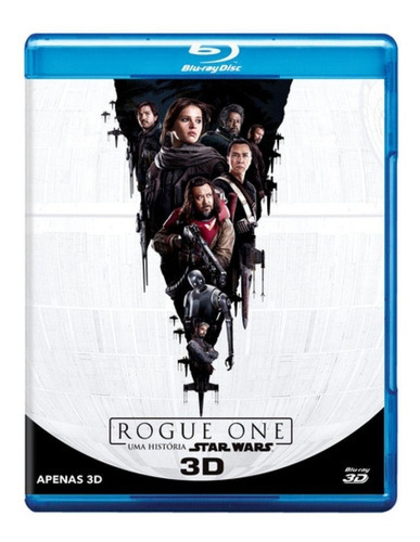 Filme Rogue One Uma História Star Wars Blu Ray 3d-novo/lacra
