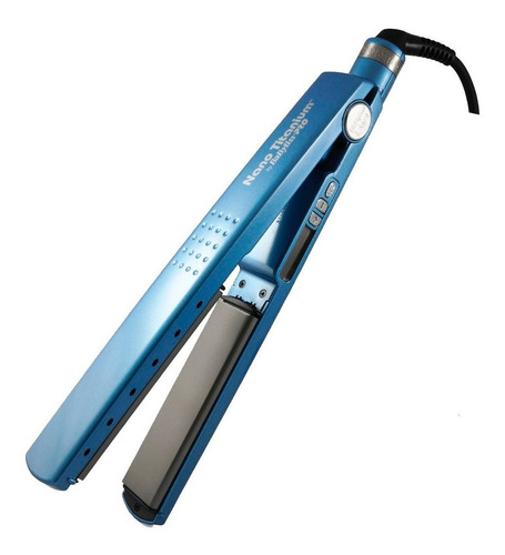 Imagen 4 de 5 de Planchita de pelo BaBylissPRO Nano Titanium Iónica Digital BABNT2091T azul 220V