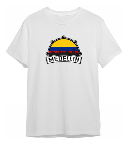 Camiseta Medellin Colombia Trap Personalizada Sublimada 