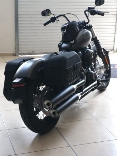 Kit Maletas Laterales Legend Lh Harley Davidson Softail 45lt Color Negro