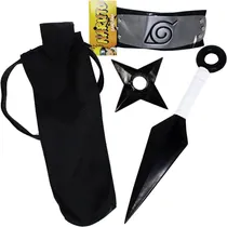 Comprar Kit Naruto = Kunai Naruto Shuriken Bandana Porta Kunai K30