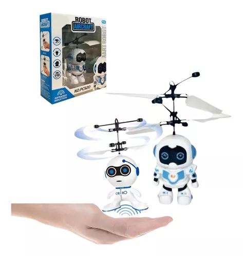 Mini Drone Brinquedo Infantil Robô Voa Com Infravermelho