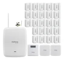 Comprar Kit Intelbras Sf Alarme Amt 8000 25 Sensores Cu002F Modulo Gprs