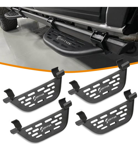 Uritue 4 Escalon Lateral Antideslizante Para Ford Bronco