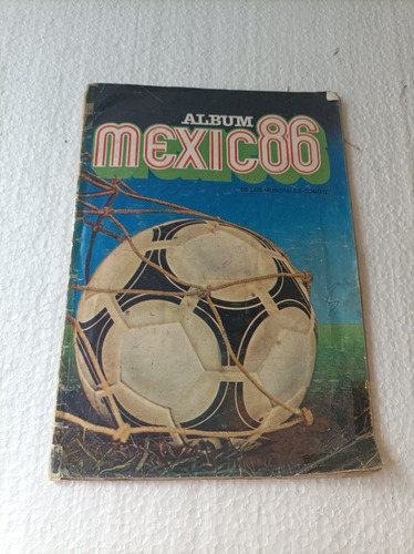 Álbum De Figuritas Mundial De Fútbol México 86