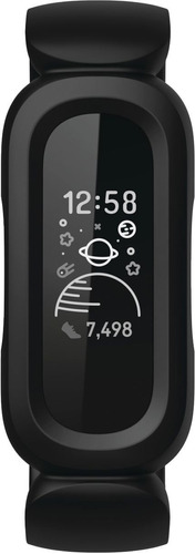 Monitor De Actividad Para Niños Fitbit Ace 3, Color Negro