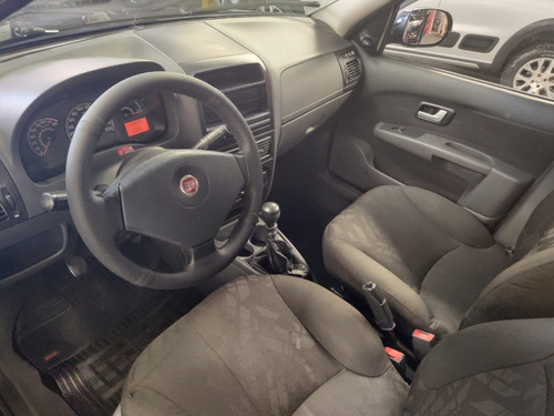 Imagem 11 de 11 de Siena El 1.4 Mpi Fire Flex 8v 2011 /2011 Preto Completo Veja