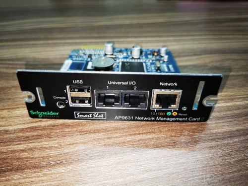 Apc Ap9631 Tarjeta Gestión De Redes Ups 2 Monitor Ambiental (Usado)