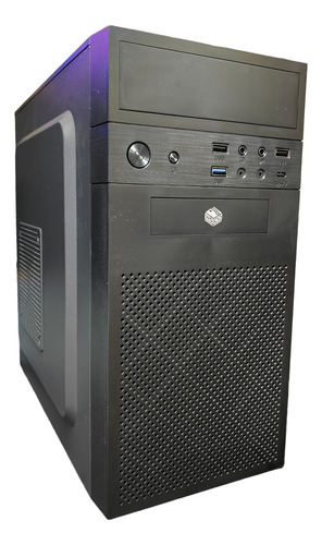 Gabinete Waisco Micro Atx 2 Ventiladores Rgb Negro