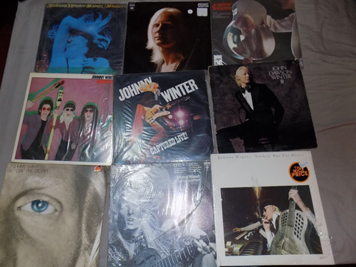 Rush, Eric Clapton, Johnny Winter, Lps Importados Y Nacional