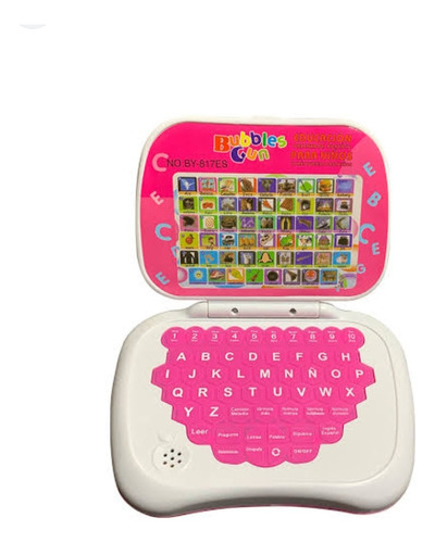 Pack Mini Laptop Educativo Para Niños + Pizarra Led 