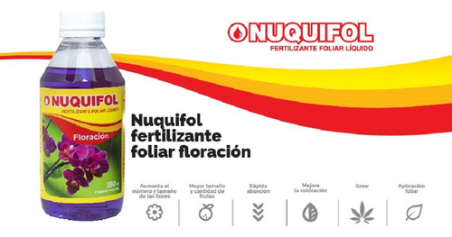 Fertilizar Iq Nuquifol Líquido Jardín 500cc Orgánico